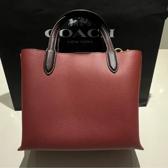 Coach 24 Willow Berry Handle & Strap Tote - Picture 2 of 13